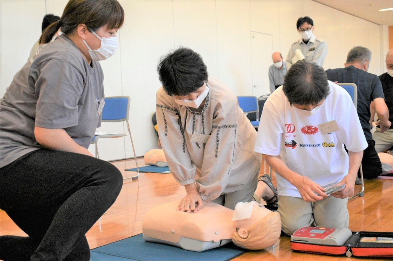 令和4年度応急手当普及員講習を実施しました